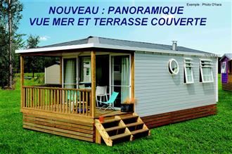 Mobil home with sea view